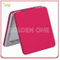 Promotion Gift Classic Design PU Leather Square Compact Mirror