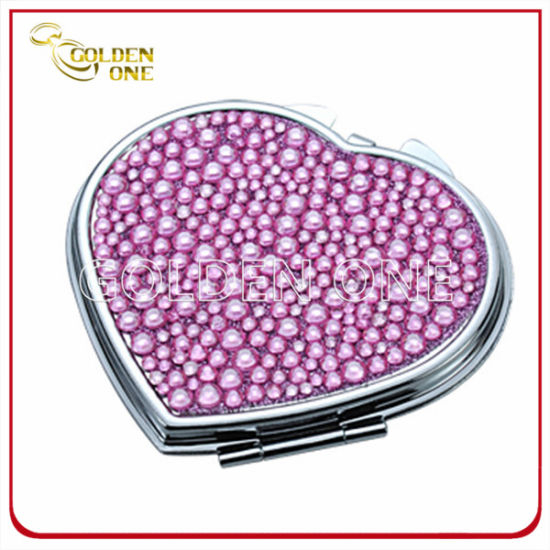 Factory Wholesale Folding & Portable Square Cosmetic Mirror