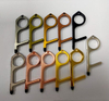 Hot-Sell Factory Custom Blank Leather Hand Sanitizer Holder Keychain