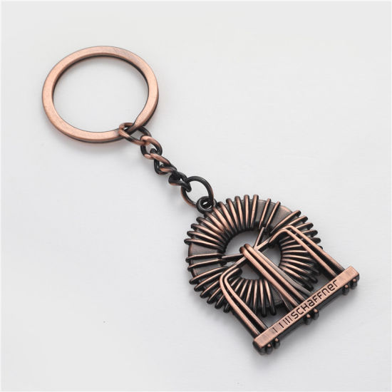 Custom 3D Design Souvenir Gift Metal Keychain (CK44)