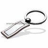 Custom Color Plated Metal Trolley Coin Holder with Key Chain