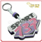 Fashion Custom Printing Sport Soft PVC Key Ring