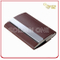 Promotional Creative Design Double Open Leather Card Holder