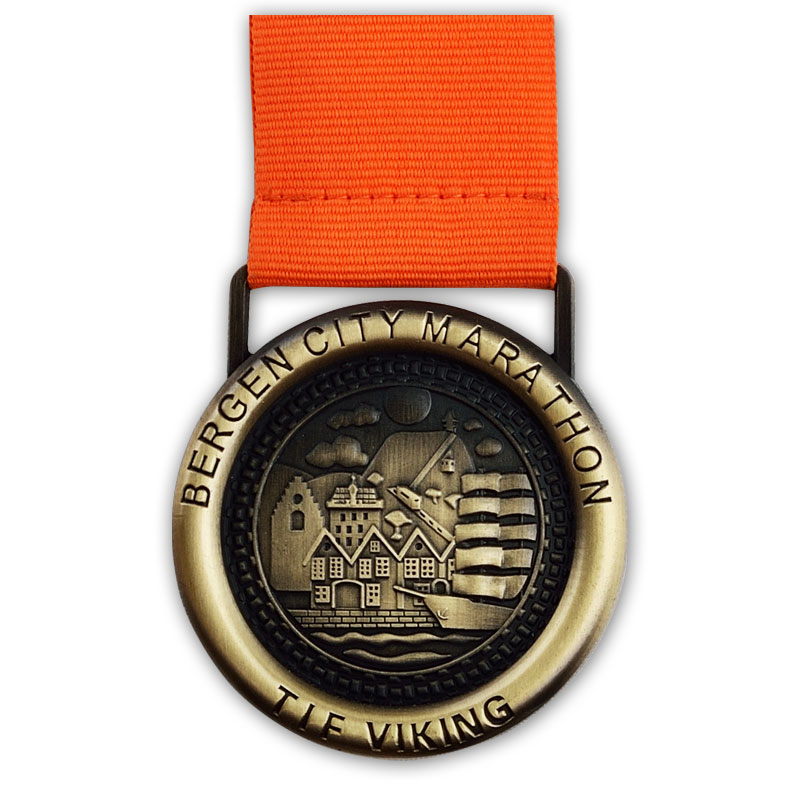 Personalized Family Crest Medal with Laser Engraved Details on Copper for Reunions and Heritage Gifts in Wooden Gift Box