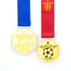 Customized Zinc Alloy Sports Medal with Engraved Logo for Events Awards