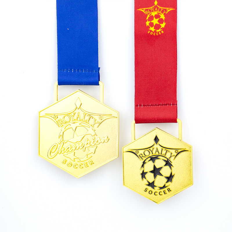 Customized Zinc Alloy Sports Medal with Engraved Logo for Events Awards
