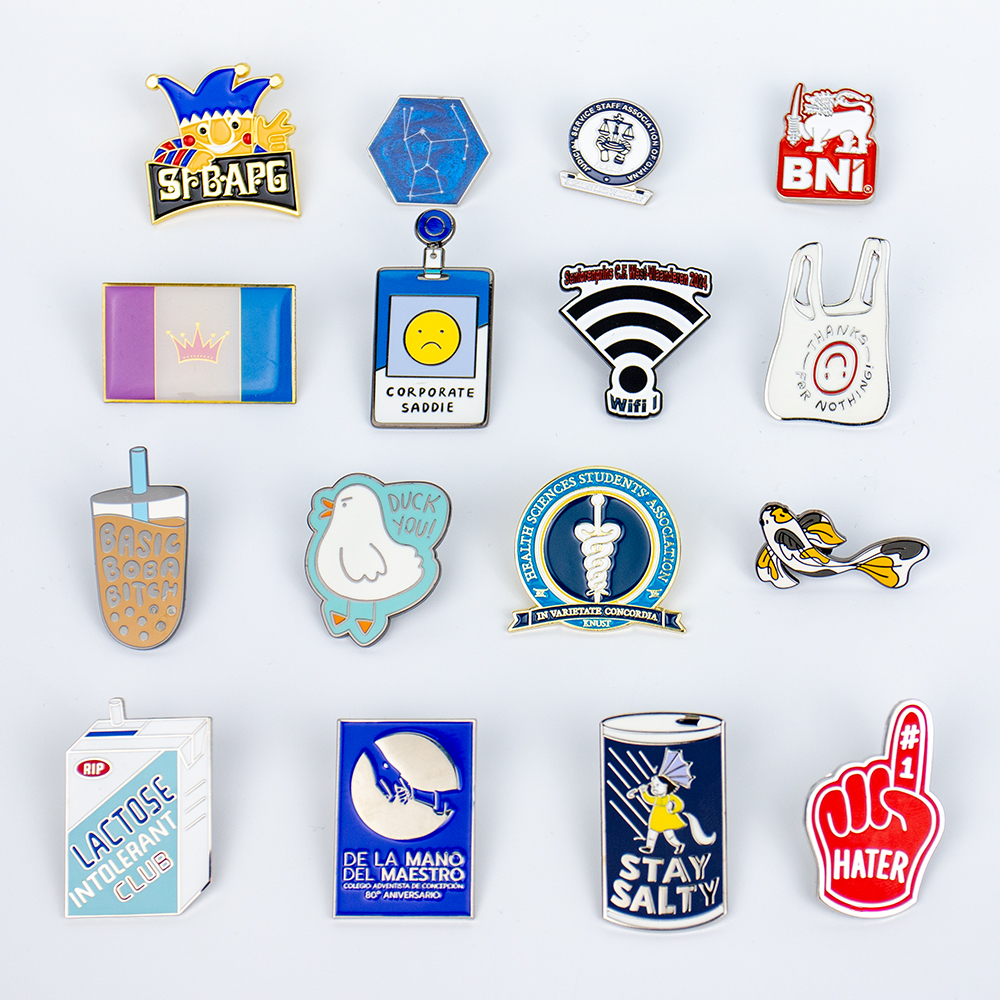  Custom Cartoon Character Lapel Pin Badge Safe Non-Toxic Enamel for Kids Merchandise