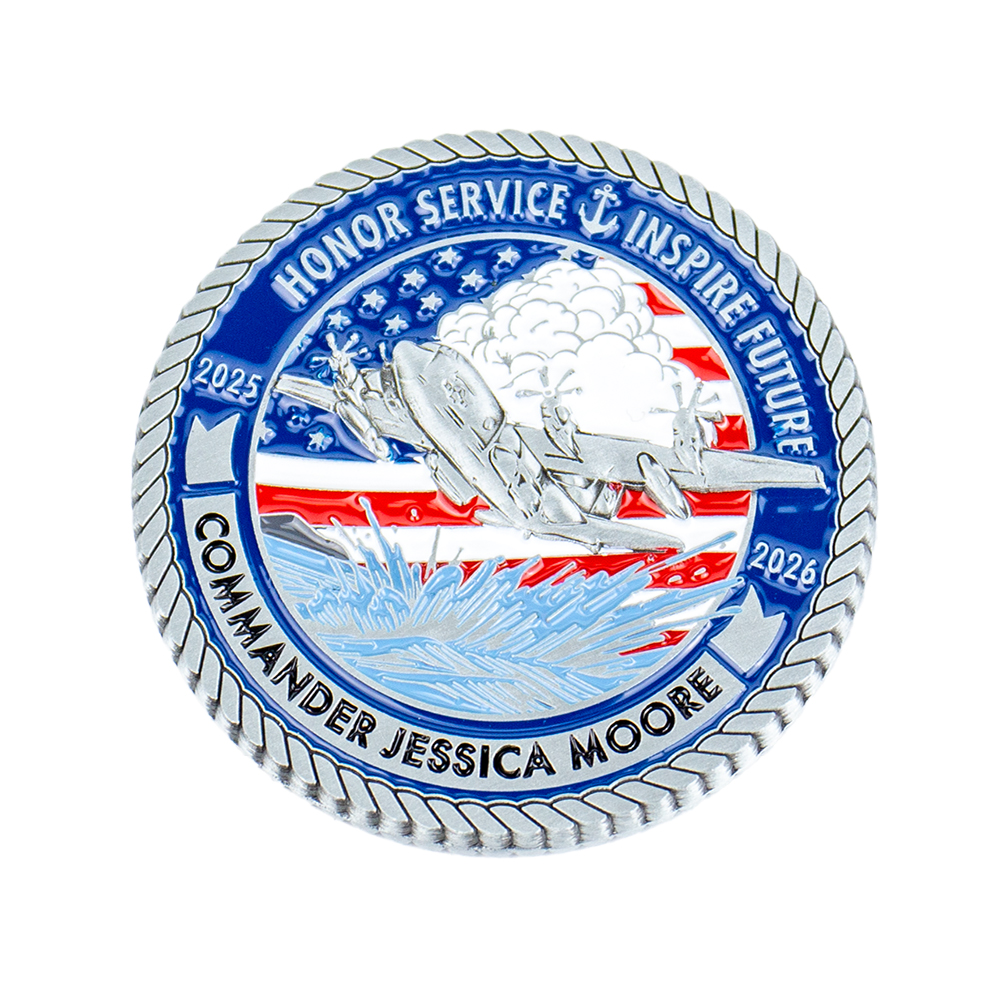 Premium Zinc Alloy 3D Engraved Corporate Logo Souvenir Gift Custom Challenge Coin