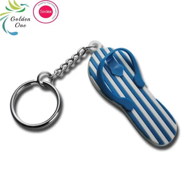 wholesale pvc alien cartoon figure keyring Yoda movie anime fit kids children birthday gift trinket slipper metal keychain