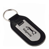Deluxe Genuine Leather Keychain with 2 Rings