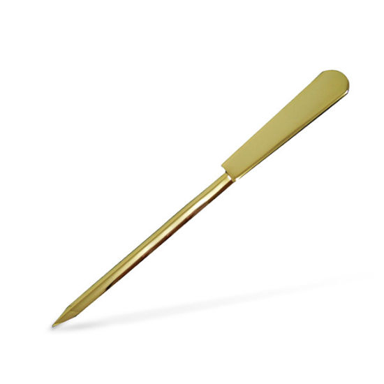 Customized Souvenir Sword Shape Gold Plating Letter Opener