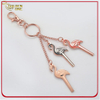 Promotional Gift 3D Engraved Anqitue Metal Keychain