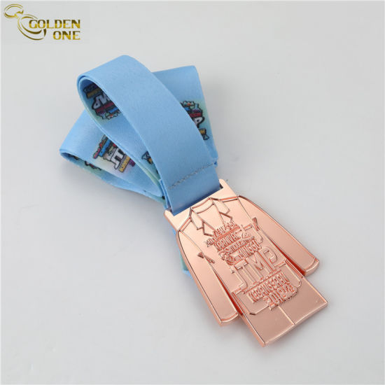 Custom Glitter Running Sport Medal with Bottle Opener