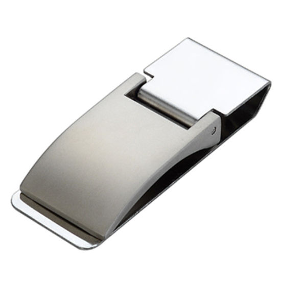 Promotion Gift Plain Circle Stainless Steel Money Clip