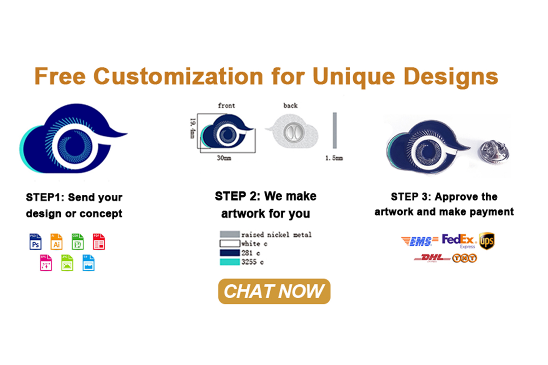 How To Create Lapel Pins — The Complete Step-by-Step Guide