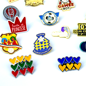 Personalized Multi-Theme Lapel Pin Custom Text & Logo Badge Brooch for Special Events, Fandom and Memorial Keepsake