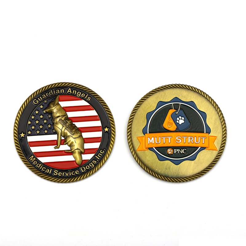 Bulk Order Custom Coins Iron Material with 2D/3D Design Option and Rope Edge, Affordable Coins for Club Membership Fundraising