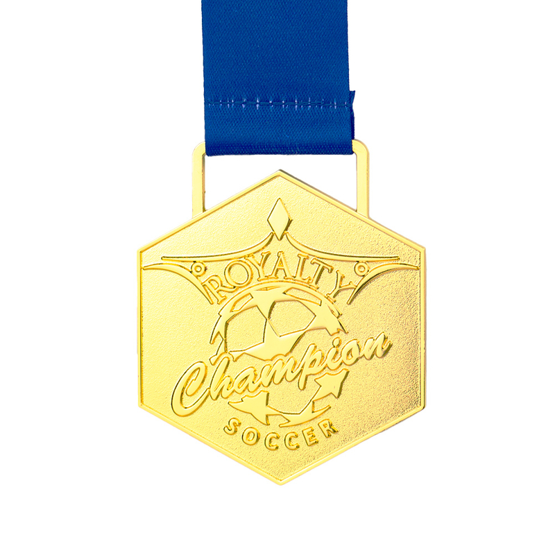 Lightweight Zinc Alloy Metal Medal with 3D Design for School Competitions and Marathons