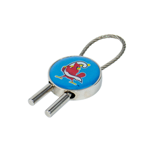 Custom Zinc Alloy Logo Keychain UV Print Sticker Epoxy Blank Keychain for Promotional Gifts Daily Accessories 24h Free Design