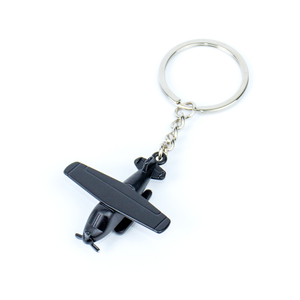 Custom Airplane Zinc Alloy Keychain UV Printed Laser Engraved Blank Keychain for Promotional Events Daily Accessories MOQ50 Fast Shipping