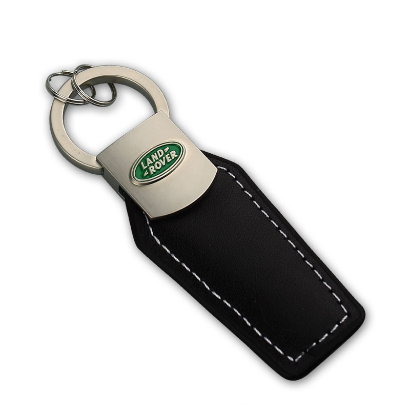 Professional Custom Car Logo Metal & Leather Key Holder