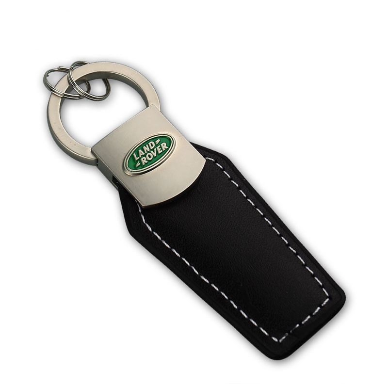 Professional Custom Car Logo Metal & Leather Key Holder
