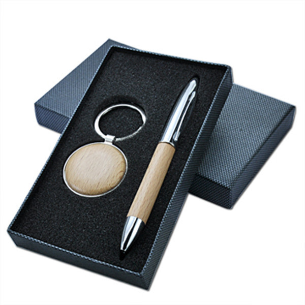 High Quality Luxury Business Promotion Gift Set with Black Box Pack