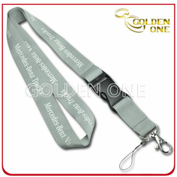 Custom Heat Transfer Printed Polyester Fabric Bottle Opener Lanyard