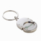 Metal Key Chain Trolley Token for Business Gift