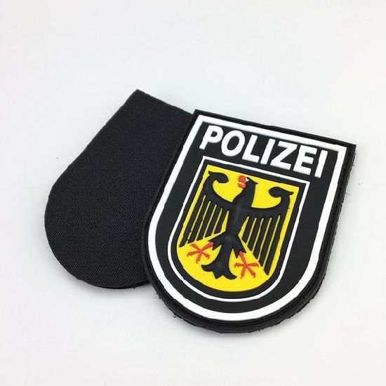 Custom 3D Brand Logo Military Tactical Rubberized Emblem Patch