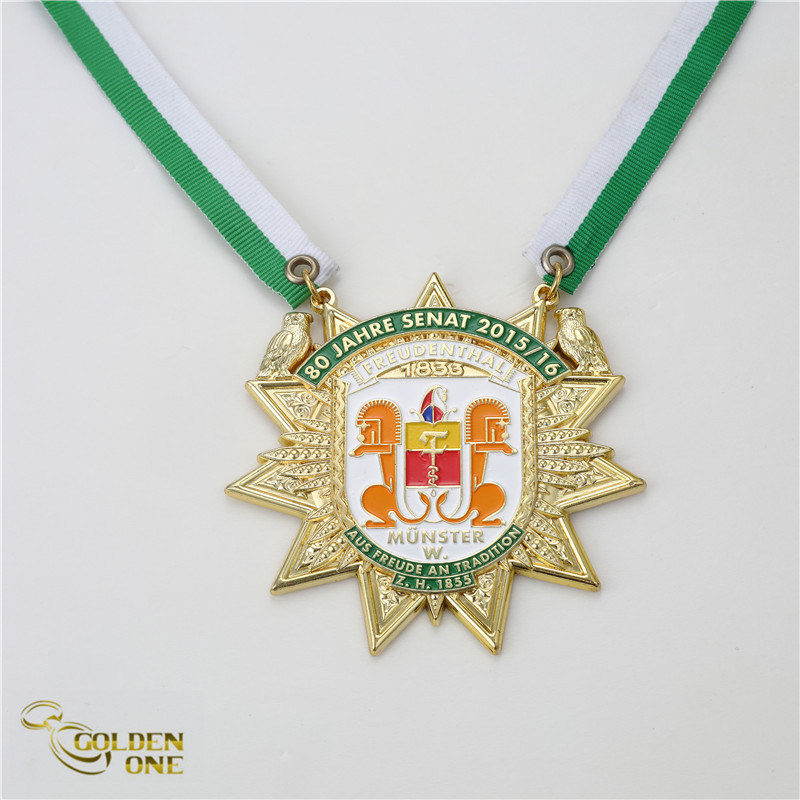 medal shaped like a purple heart