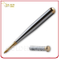 Custom Baseball Bat Shape Dual Plated Metal Ball Point Pen