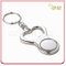 Promotional Metal Trolley Coin Keychain with Bottle Opener