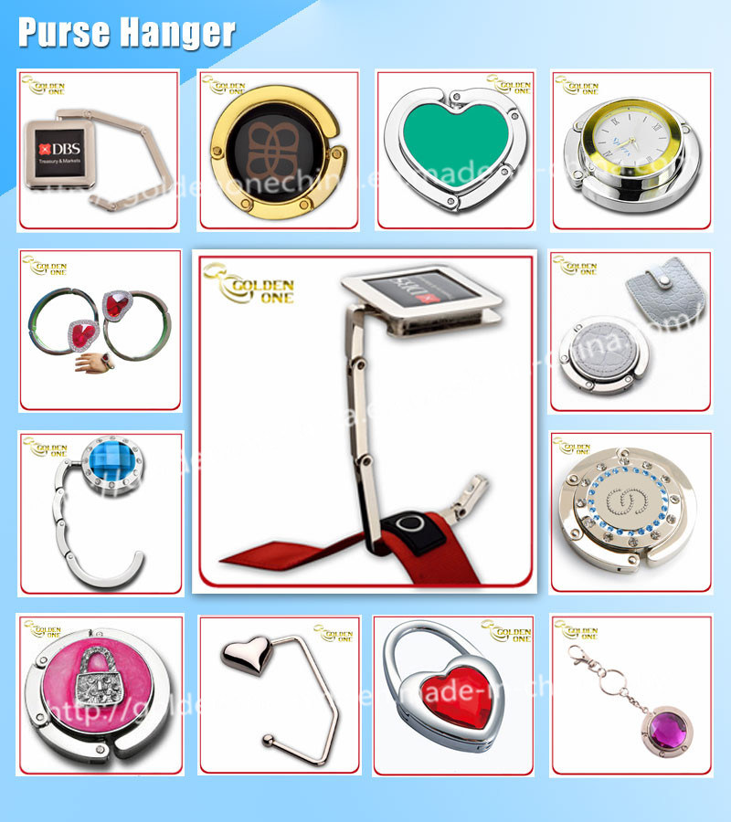 Nickel Plated Steering Wheel Zinc Alloy Key Chain with Compass