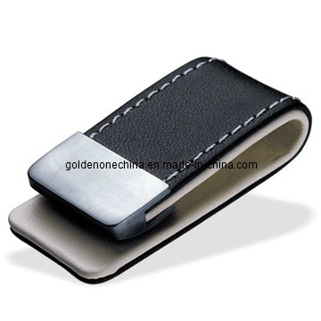 Promotion Gift Square Shape Nickel Plated Money Clip