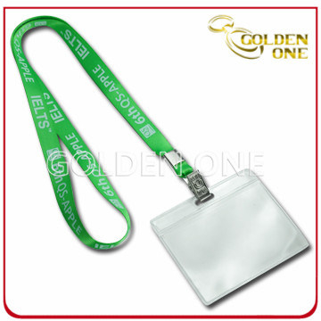 Personalised Printed Polyester Neck Strap with ID Card Holder