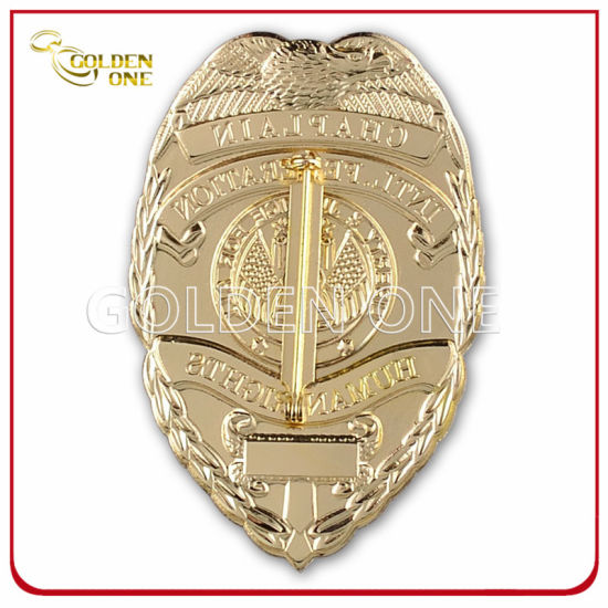 Custom 3D Logo Soft Enamel Finish Military Badge