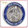 Custom Gold Plated & Sandblasted Finish Military Army Coin