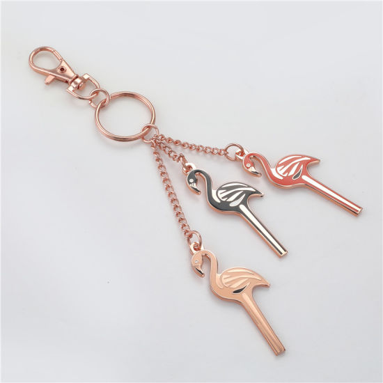 Customized Promotion Gift Hard Enamel Metal Key Holder