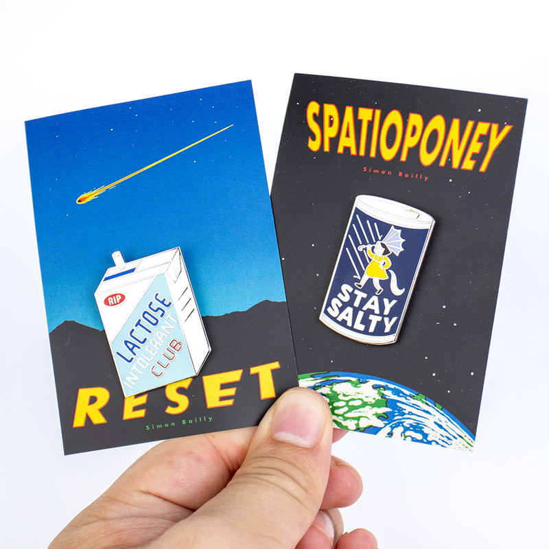 Creator Tributary & Conceptual Lapel Pin Artistic Reference Badge for Limited Art Drop, Project Commemoration and Dedicated Fandom Support