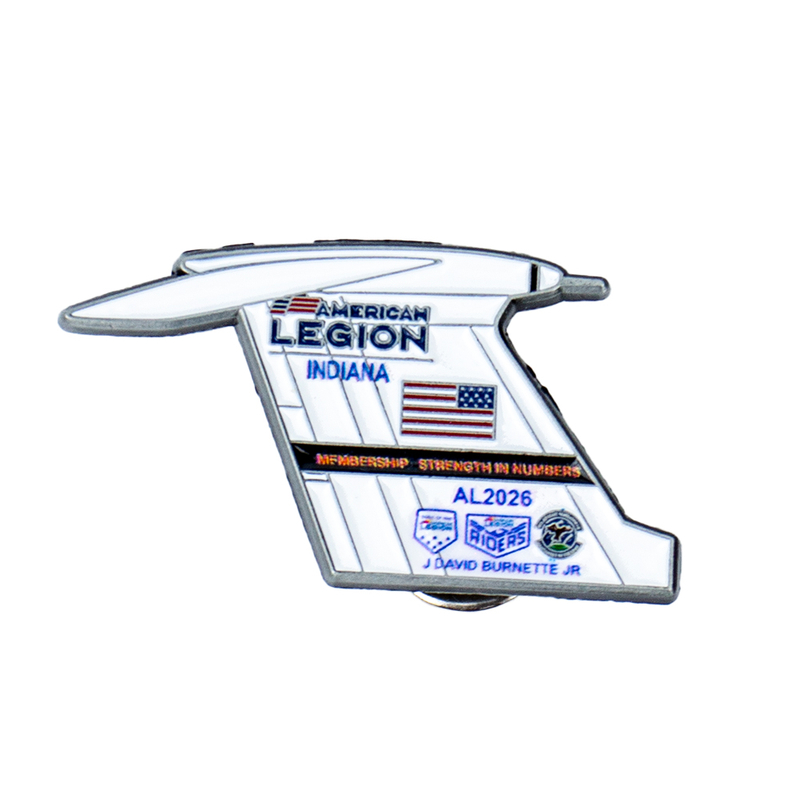 Membership Drive & Future Vision Lapel Pin, Recruitment Campaign Badge for Chapter Growth, Numerical Strength Goal and Future Year Planning