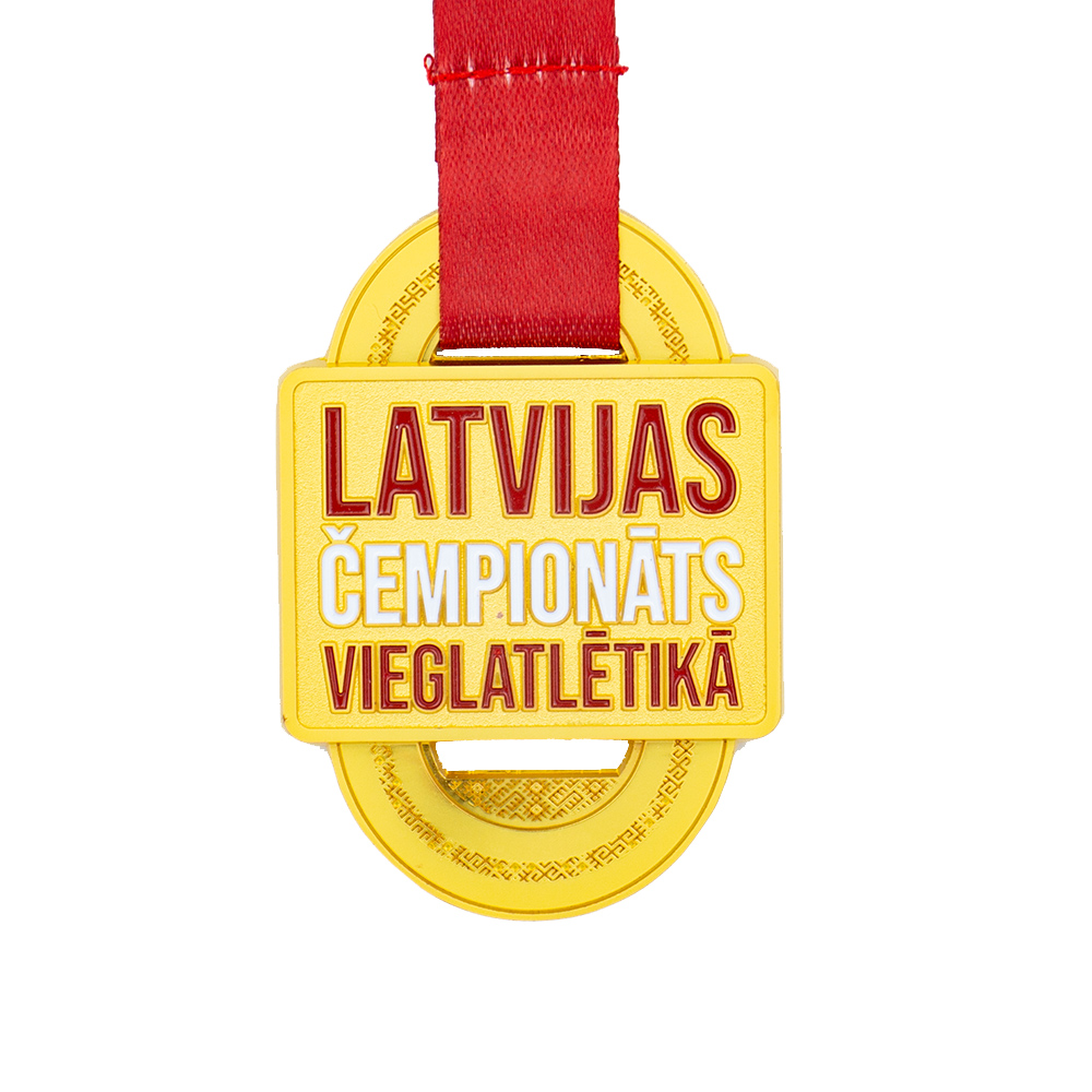 Custom Engraved Zinc Alloy Metal Medal for Sport Events and Corporate Awards