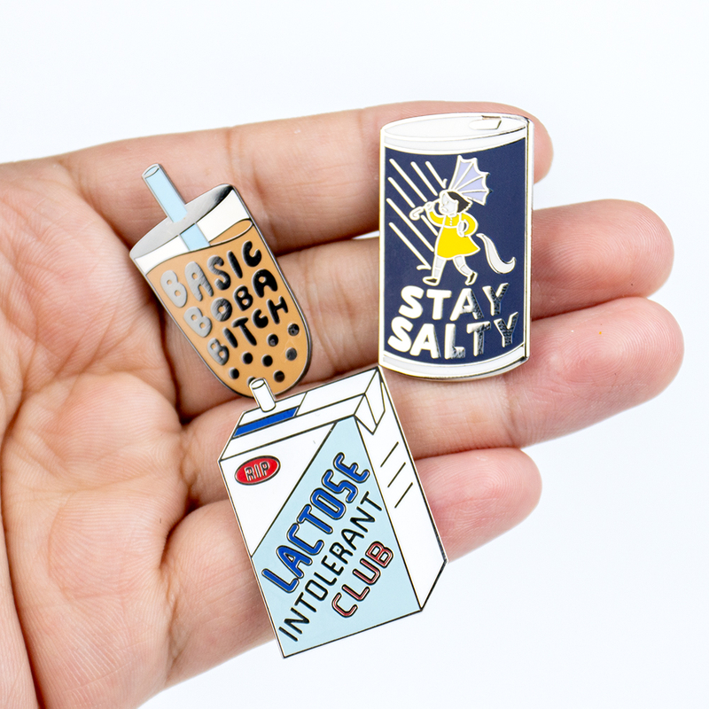 Waterproof UV Printed Lapel Pin with Butterfly Clutch for Uniform Decoration and Souvenirs
