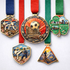 Custom Engraved Zinc Alloy Sports Medal Award for Team Achievement Recognition Cycling Soccer Karate Event Prize Keepsake Medal